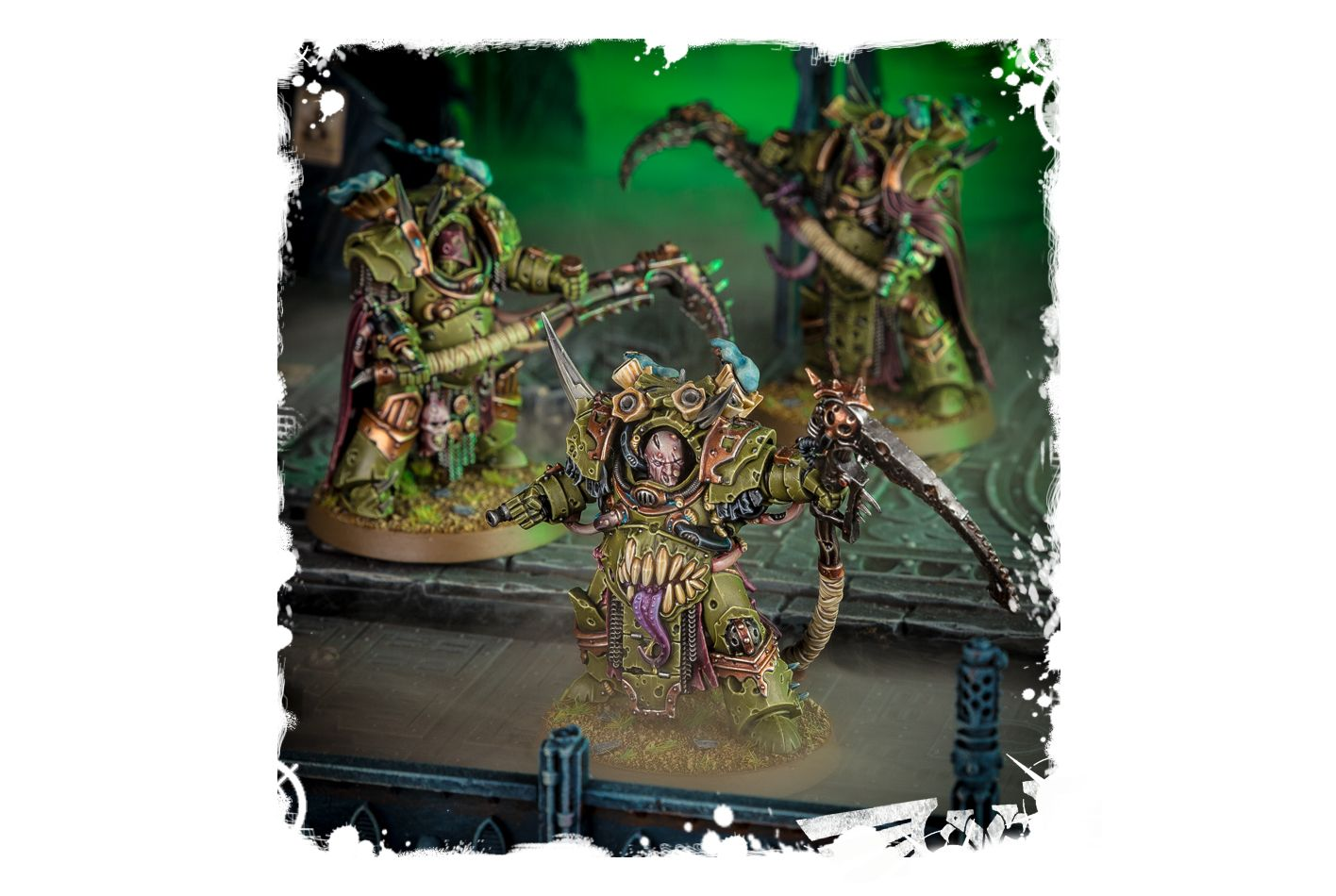 Death guard terminators finished! : r/Warhammer40k